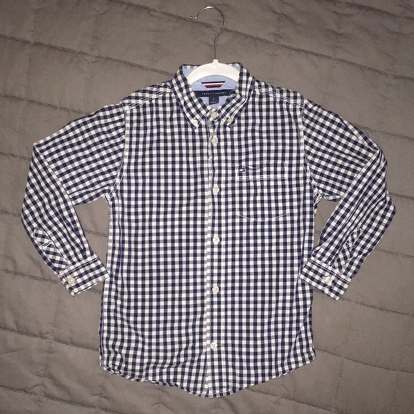 Tommy Hilfiger 2-Piece Set Sleeveless Vest & Button-Down Collared Shirt sz 6 - Picture 7 of 9